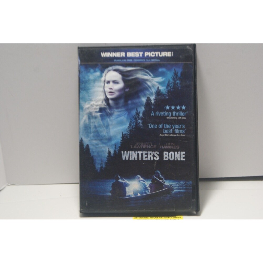 Winter's Bone - DVD  Jennifer Lawrence John Hawkes - Thriller Blockbuster Case